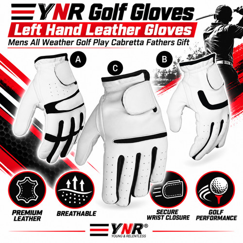 Left hand golf leather - hand,