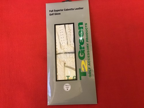 Green golf glove - green,